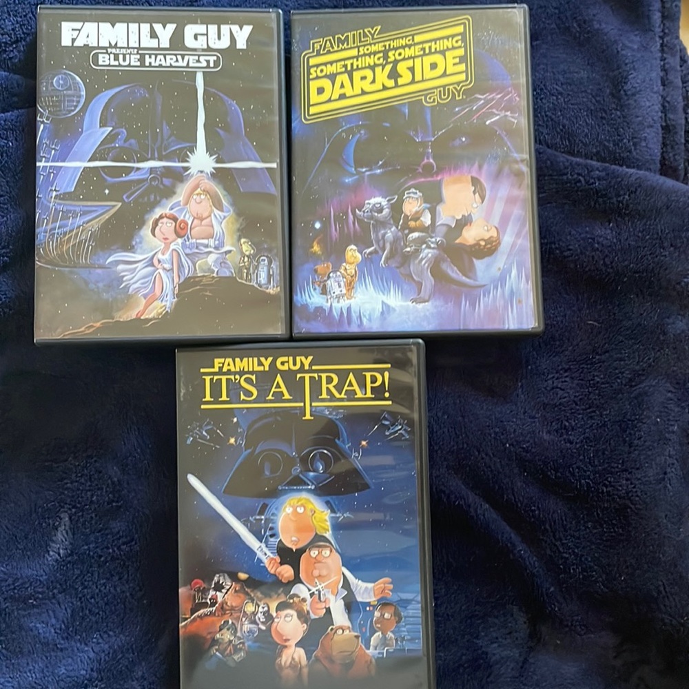 Family Guy Star Wars DVD’s